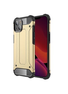Generic Case Cover For iPhone 13 Magic Armor TPU + PC Combination Case Gold 