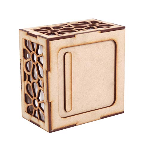 DLEIN Handcrafted Wooden Napkin Holder for Dining Table & Tissue Paper Holder by DLEIN (Tissue 111) - Image 4