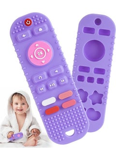Silicone Baby Teething Toys, Remote Control Shape for Babies Chew Toys, Relief Soothe Babies Gums