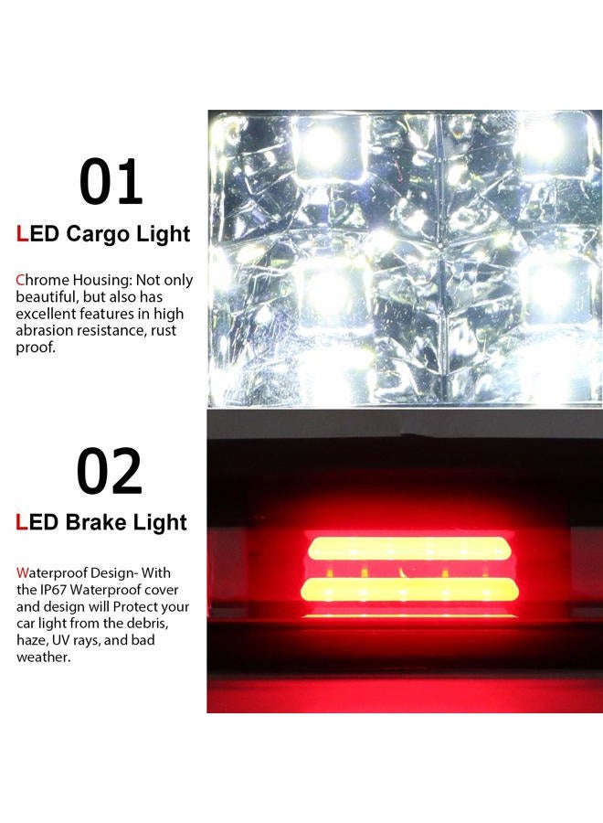 Tresound (Red) LED 3rd Brake Light for 99-16 Ford F250 F350 Explorer Ranger & Mazda B2300 B3000 B4000 Third Brake Light Cargo Lamp High Mount Light Stop light - Image 5