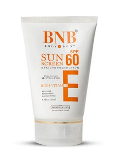 BNB Vitamin E Sun Screen Spf 60 120ml 