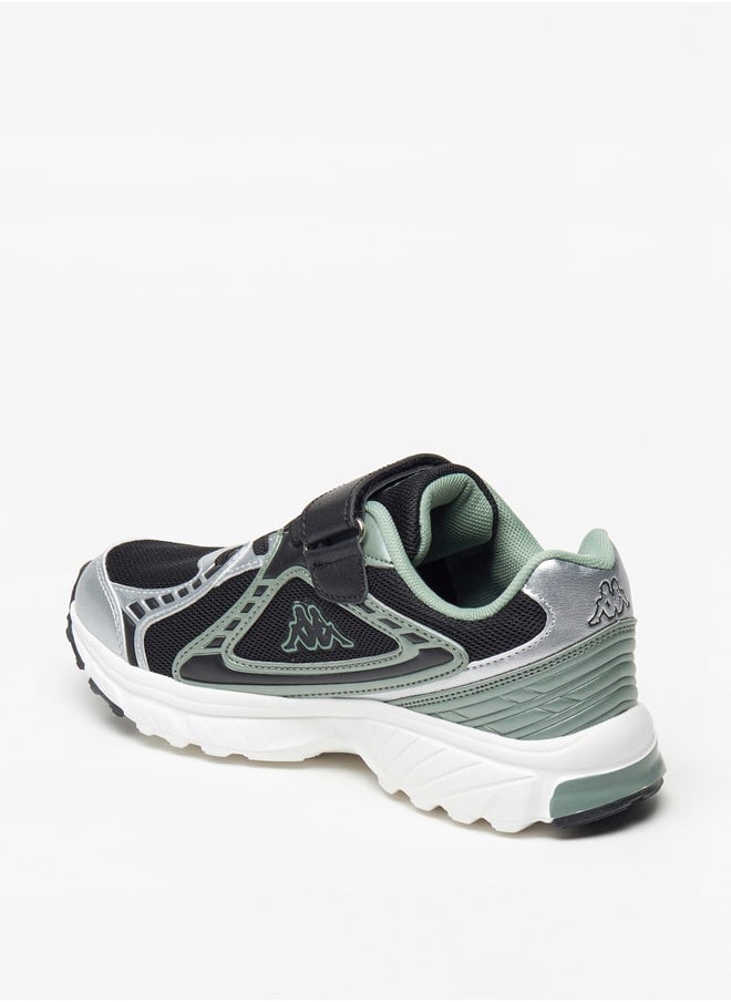 Kappa - Boys' Textured Sports Shoes with Hook and Loop Closure - Image 1
