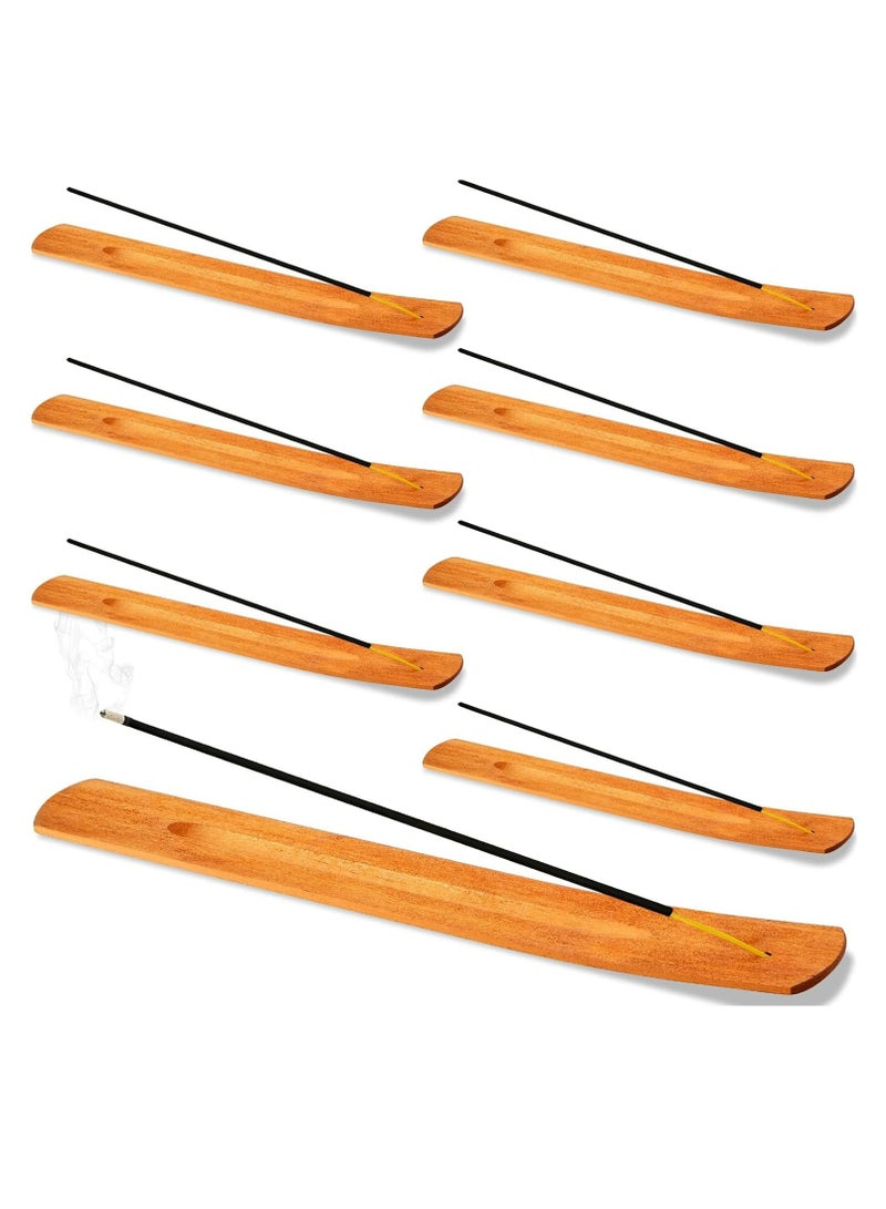Oasisgalore 12 Pcs Wooden Incense Stick Holder fits Most Incense Sticks，Wooden Ash Catcher Incense Burner Holder for Sticks Home Yoga - Image 1
