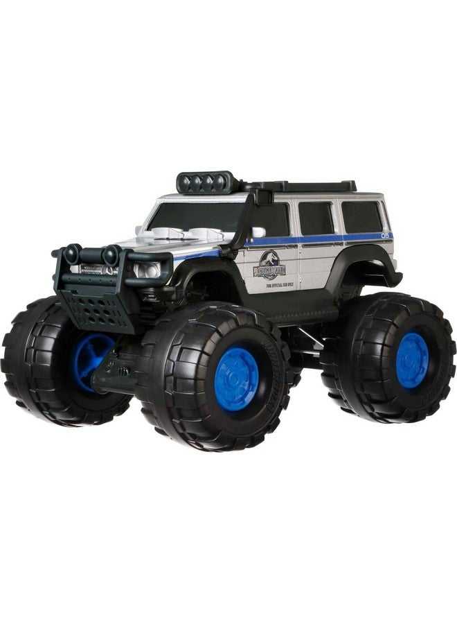 MATCHBOX Matchbox Jurassic World Dominion 1:24 Scale Vehicle, '14 Mercedes-Benz G 550 Truck with Large Wheels, Collectible Toy Car  - Image 1