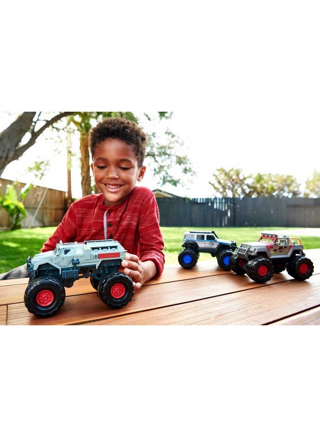 MATCHBOX Matchbox Jurassic World Dominion 1:24 Scale Vehicle, '14 Mercedes-Benz G 550 Truck with Large Wheels, Collectible Toy Car  - Image 2