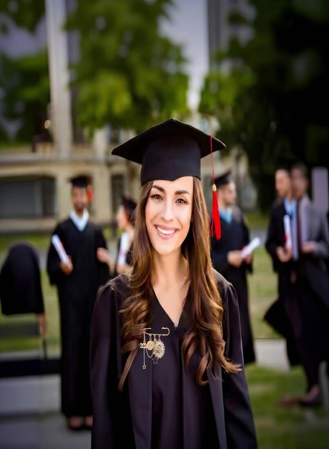 زينة تخرج مولي كوين، دفعة 2026، دبابيس تخرج، شعار تذكاري، دبابيس تخرج، شارات تهنئة، دبوس بروش قبعة التخرج، مجوهرات ملهمة، هدية لها/له (هدايا تخرج 2026، صورة تذكارية) - Image 2