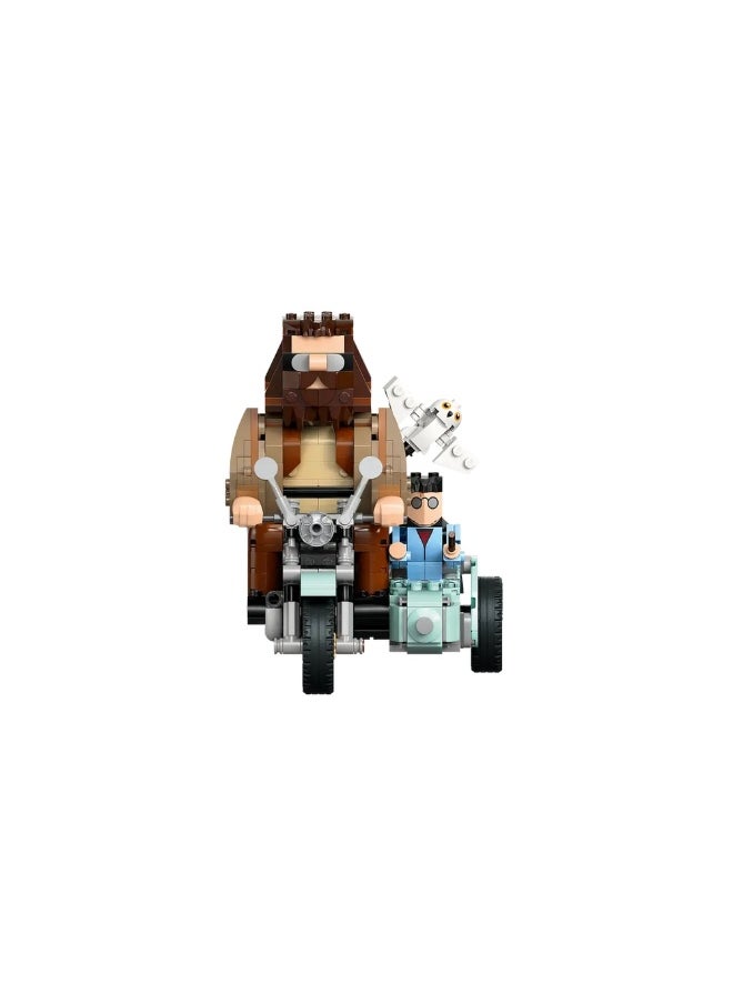 LEGO LEGO - Harry Potter Hagrid & Harry's Motorcycle Ride 617 Pieces - 76443  - Image 3