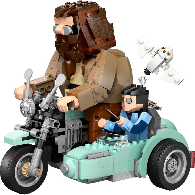 LEGO - Harry Potter Hagrid & Harry's Motorcycle Ride 617 Pieces - 76443 - Image 3