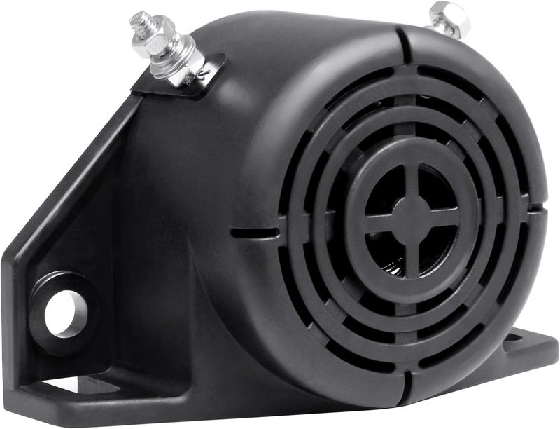 CarBole Reversing Back up Alarm, Heavy-Duty 105dB 12V-24V DC Professional Backup Reverse Warning Alarm with Very Loud Beeper Tone for Trucks Vans Cars Lorry Heavy Vehicles - Image 1