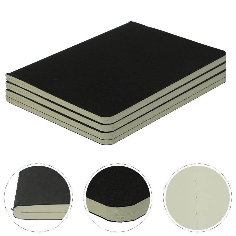 4pcs Watercolor Sketch Book Student Painting Book Portable Drawing for Artists - Image 3