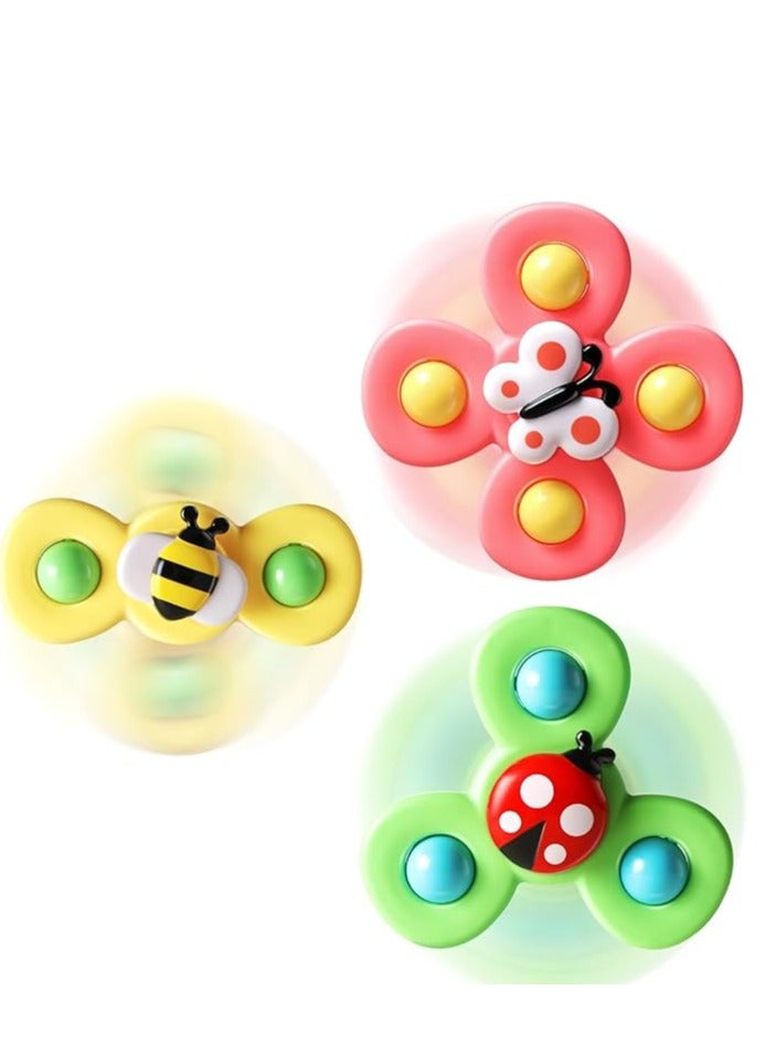 Suction Cup Spin Toy for 1 Year Old Boys Girls | Spin Top Baby Toy 12 - 18 Months - Image 1
