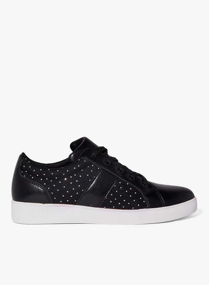 Ginger Diamante Casual Sneakers