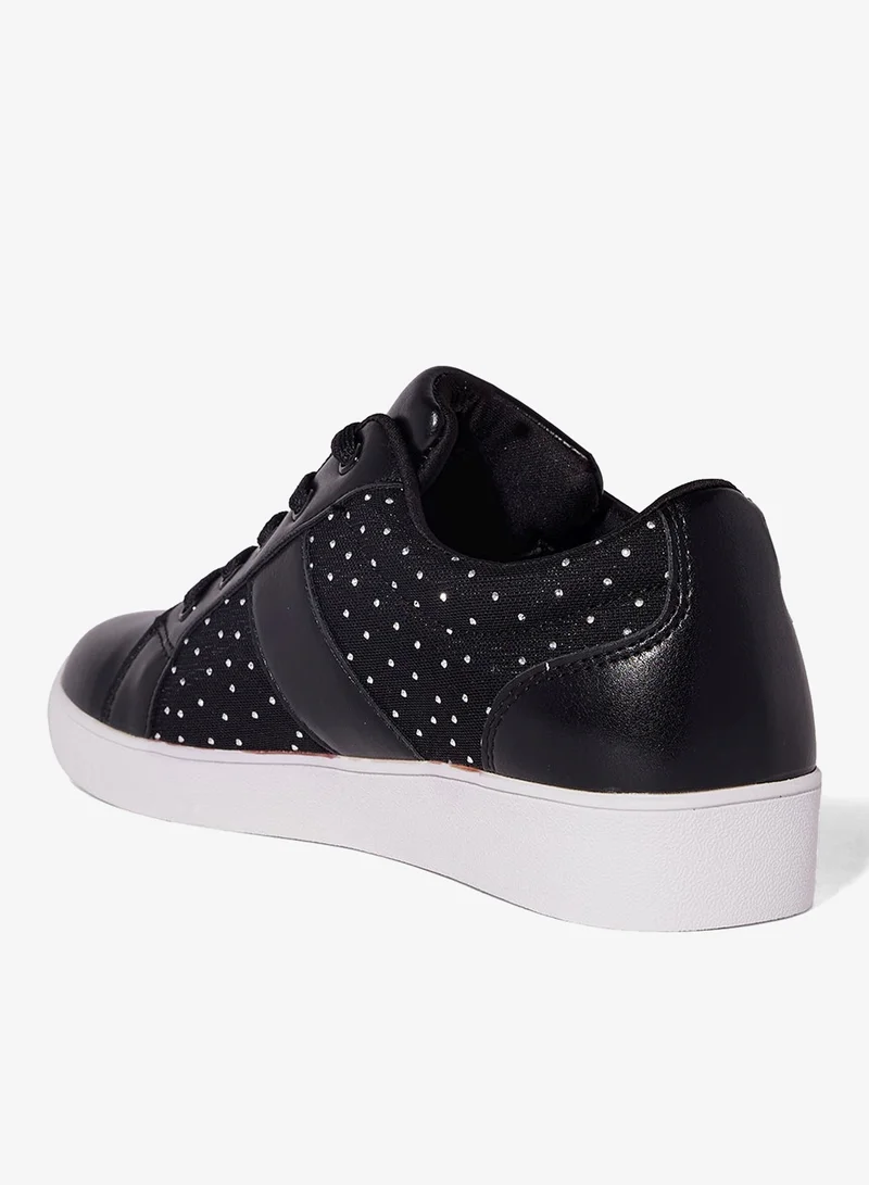Ginger Diamante Casual Sneakers