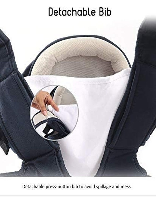 Fruhrer Baby Carrier with Hip Seat|Multi Way| Ergonomic Baby Carrier for Travel | Child Safety Strip/Baby Sling Carrier Bag/Baby Back Carrier Bag| - Image 5