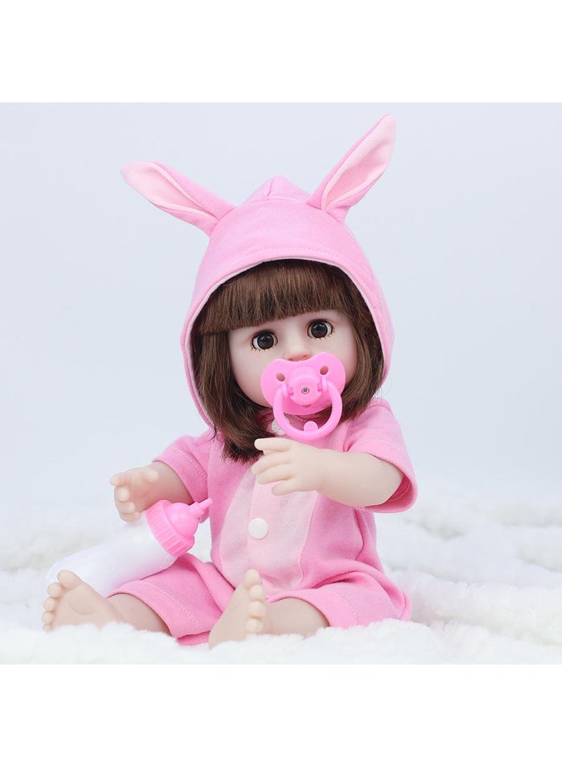 general Reborn Baby Doll Simulated Enamel Baby Doll Children's Toy 39cm - Image 1