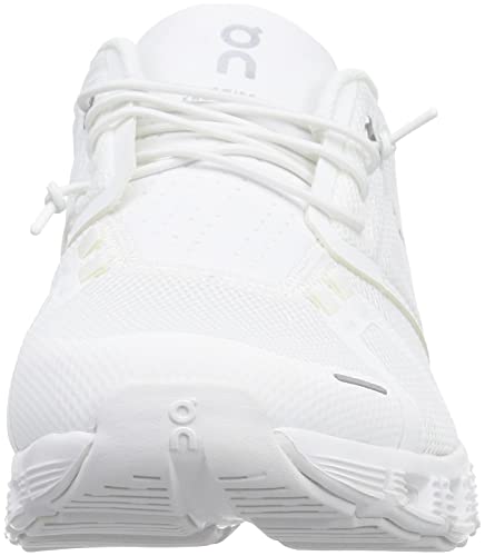 On Men's Cloud 5 Sneakers, All White, 8 - Image 4