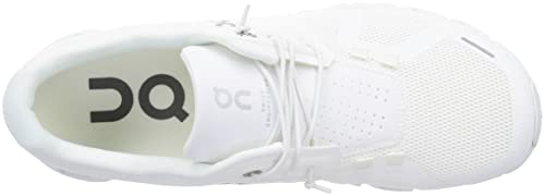 On Men's Cloud 5 Sneakers, All White, 8 - Image 5
