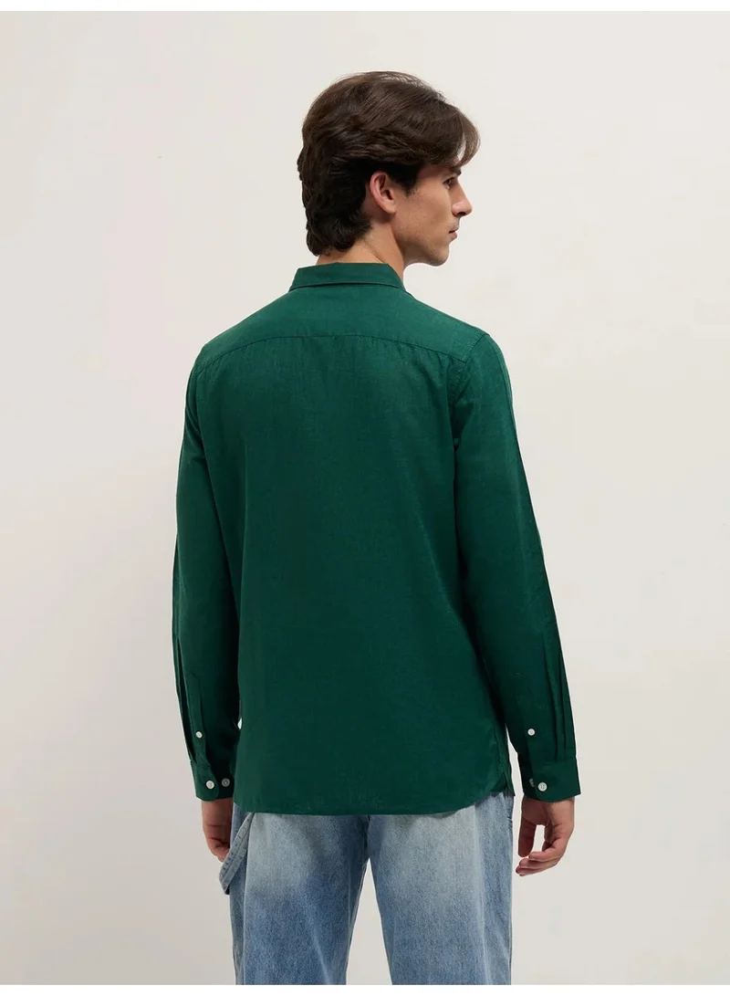 The Bear House  Men’s Long Sleeve Shirt – Classic, Comfortable and Stylish Essential for Work, Travel or Casual Outings for Men | Best Price UAE