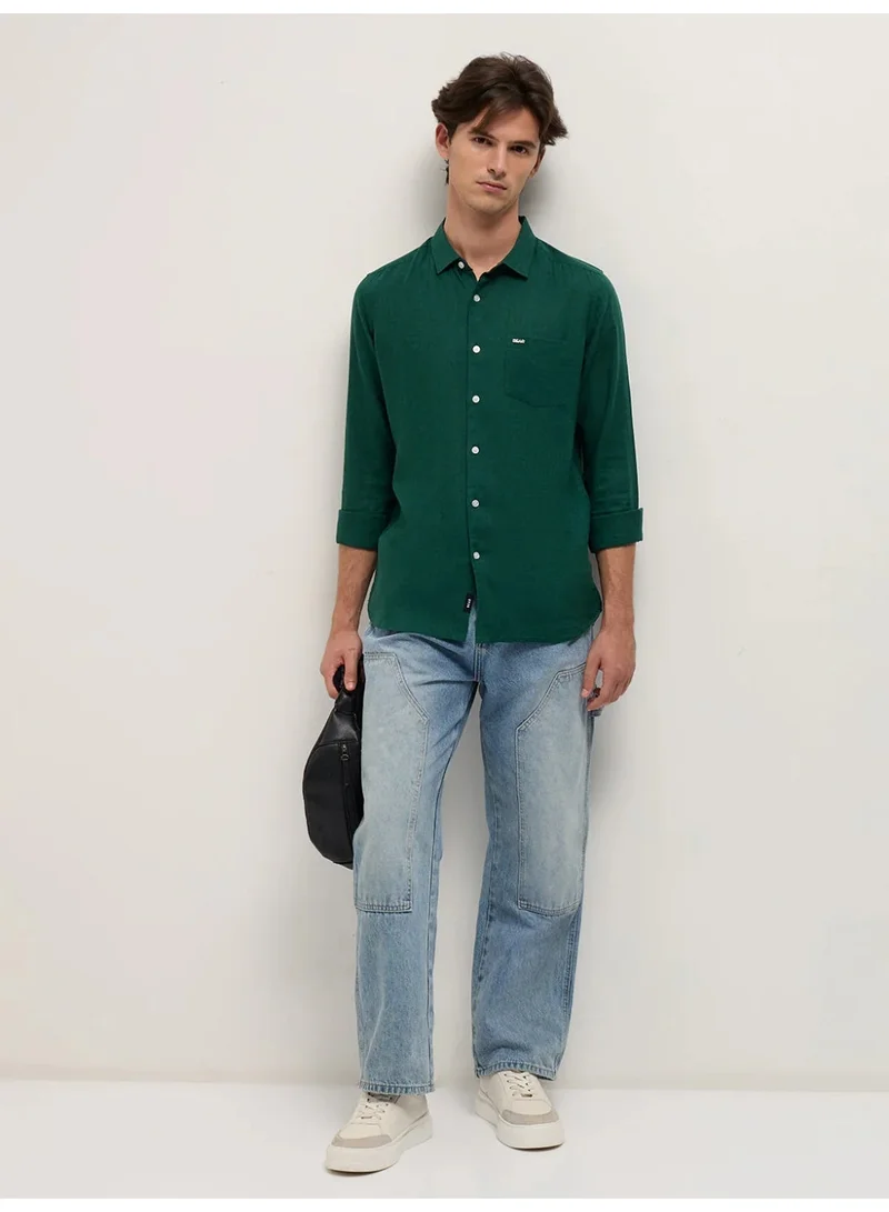 The Bear House  Men’s Long Sleeve Shirt – Classic, Comfortable and Stylish Essential for Work, Travel or Casual Outings for Men | Best Price UAE