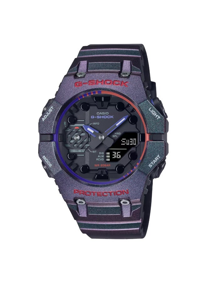 Casio G-Shock GA-B001AH-6A Analog Digital Men's Purple Resin Watch - Image 1