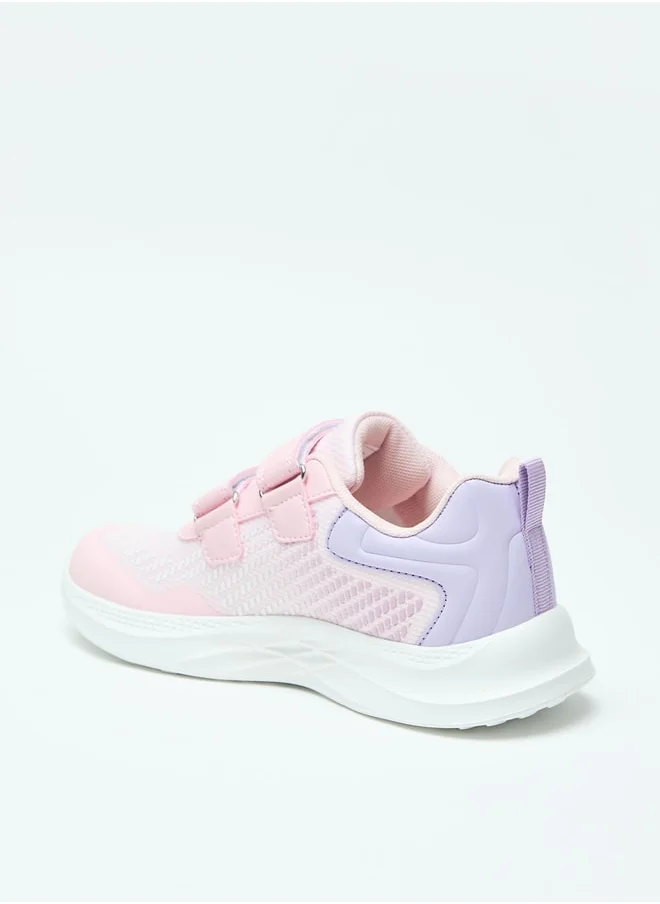 Oaklan by Shoexpress Colourblock Sports Shoes with Hook and Loop Closure