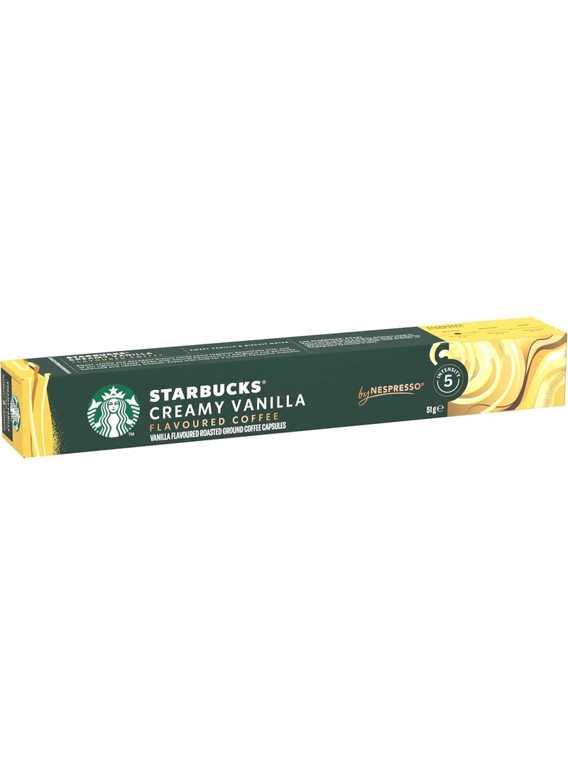 Starbucks Nespresso Vanilla Creamy Espresso Coffee Pods  (Pack of 20 Capsules) - Image 2