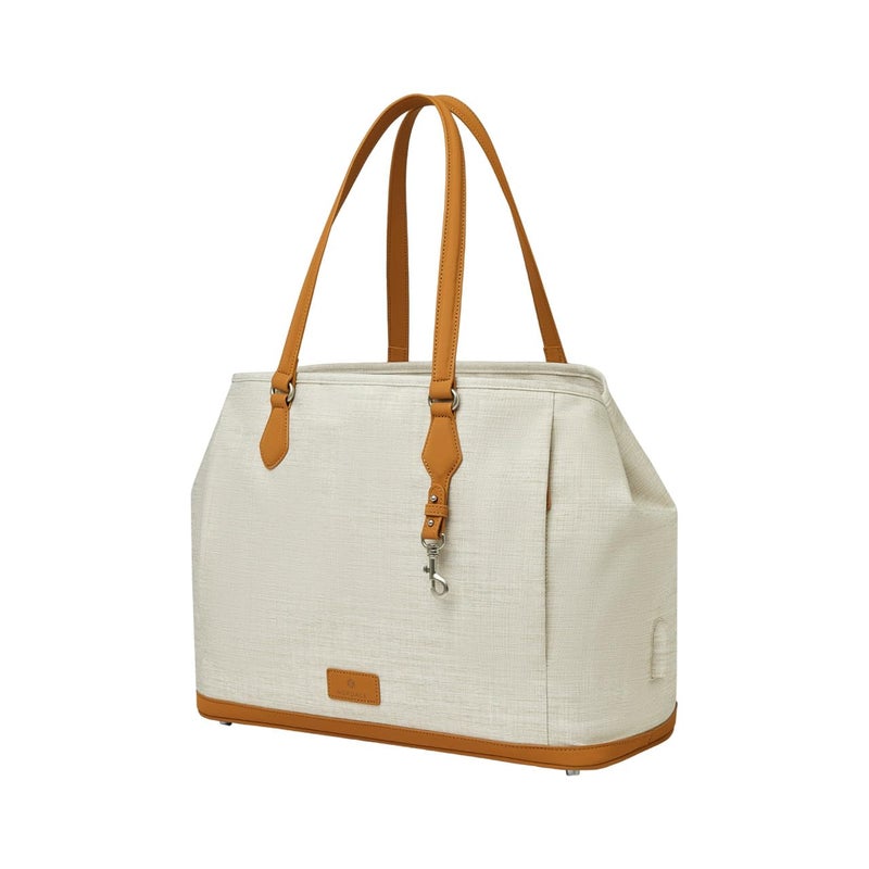 Nordace Siena Pro Tote Grande - Spacious 15 Inch Laptop Work Tote Bag for Everyday & Travel (Beige) - Image 2