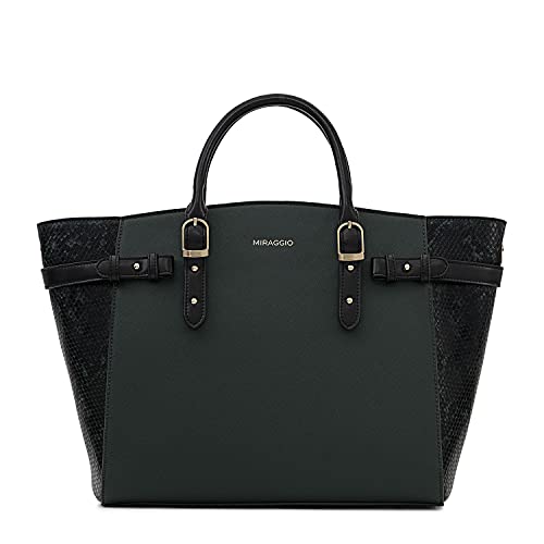 Miraggio Rosalind Tote Bag For Women With Adjustable & Detachable Strap | Fits Upto 13 Inch Laptop | Office Bag For Women Stylish - Image 1