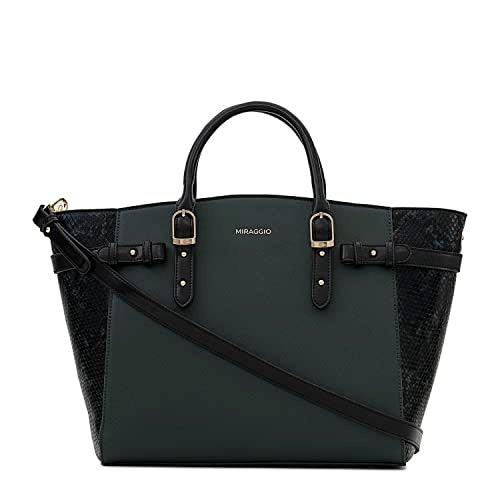 Miraggio Rosalind Tote Bag For Women With Adjustable & Detachable Strap | Fits Upto 13 Inch Laptop | Office Bag For Women Stylish - Image 4