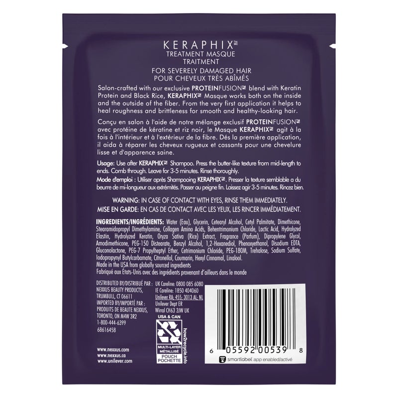 Nexxus Keraphix Masque for Damaged Hair 1.5 oz - Image 3