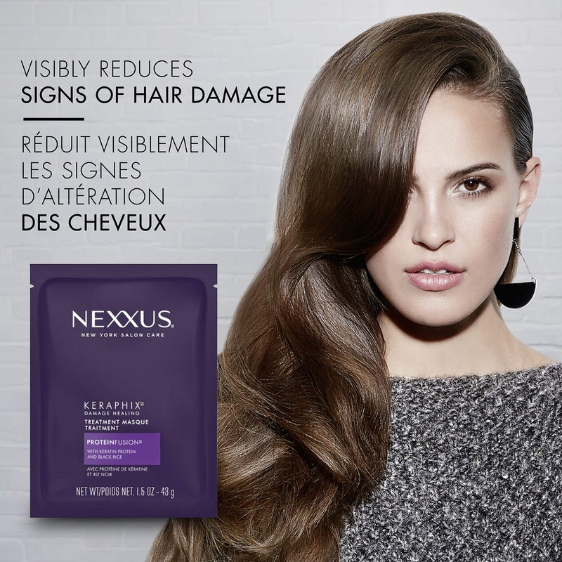 Nexxus Keraphix Masque for Damaged Hair 1.5 oz - Image 4