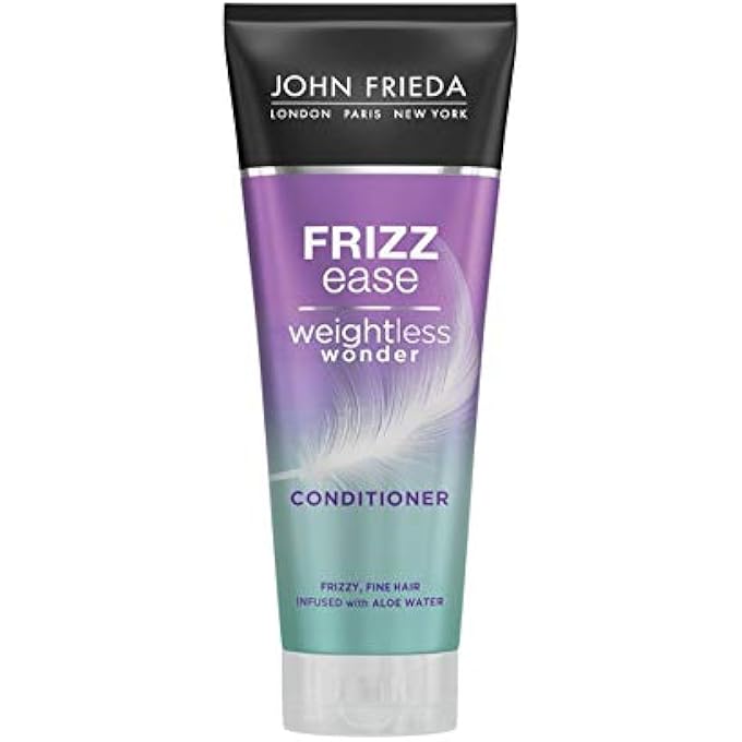 John Frieda WEIGHTLESS WONDER CONDITIONER FOR FRIZZY, FINE HAIR WITH ALOE WATER, 250 ML - Image 1