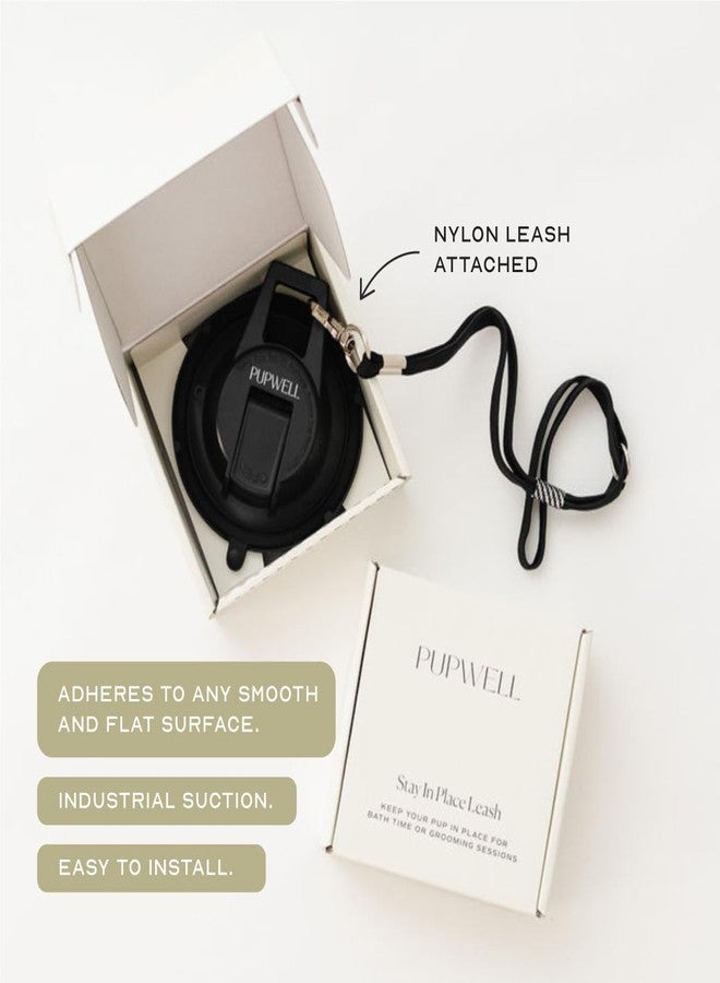 Pupwell Stay in Place and Heavy Duty Suction Cup Dog Leash to Keep Them in Place for Bath Time and Grooming with an Adjustable Loop - Image 3