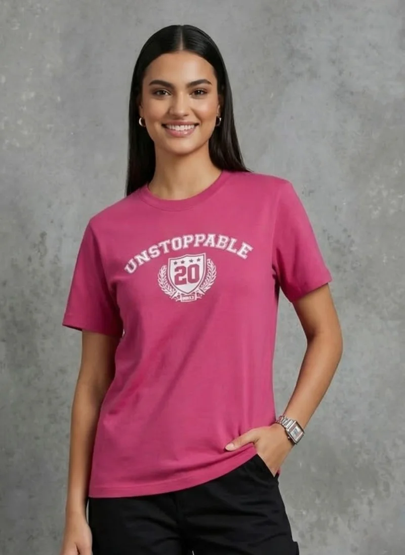 نوبيرو Nobero Women Graphic Printed T-shirt