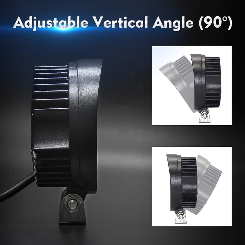 OPP ULITE 27W LED Work Light Offroad Flood Beam Waterproof Driving Lamp 12V 24V for Car Truck Boat SUV ATV 4WD - Image 3