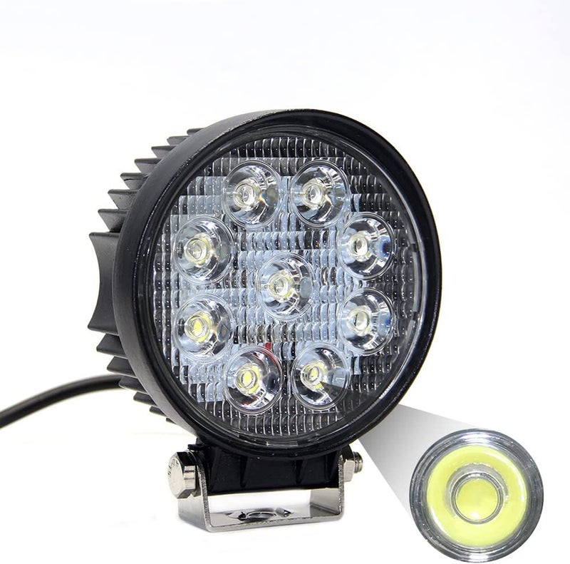 OPP ULITE 27W LED Work Light Offroad Flood Beam Waterproof Driving Lamp 12V 24V for Car Truck Boat SUV ATV 4WD - Image 1