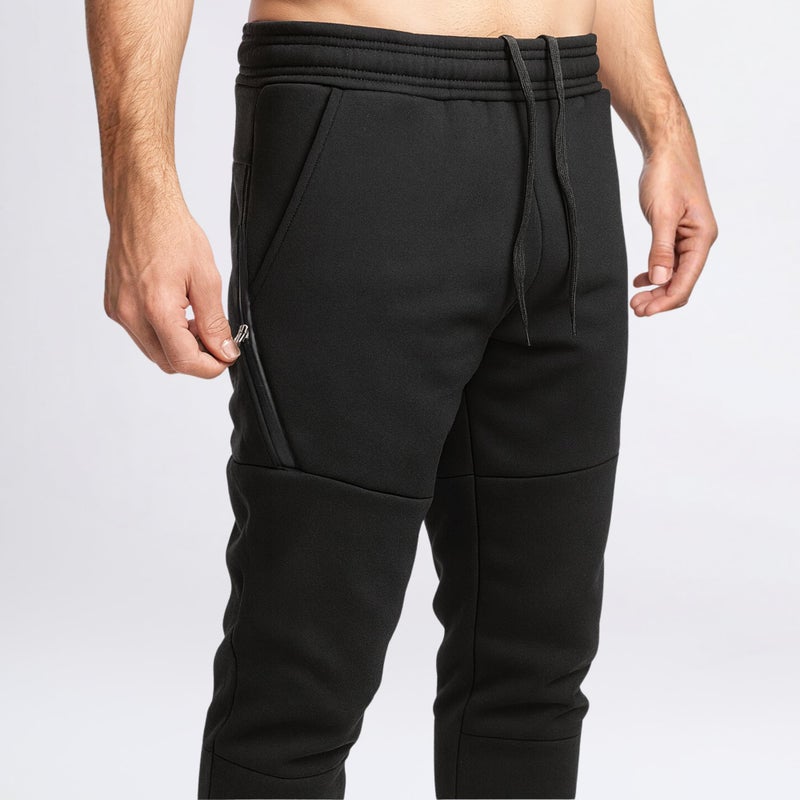 Ultra Performance 3 Pack Fleece Active Tech Joggers for Men, Mens Sweatpants with Zipper Pockets - Image 5