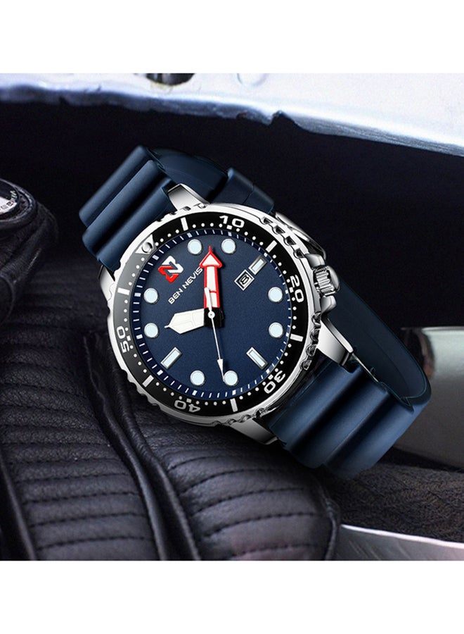 BEN NEVIS Waterproof Quartz Wrist Watch for Men - BN3010G-BlueBlack - Image 2