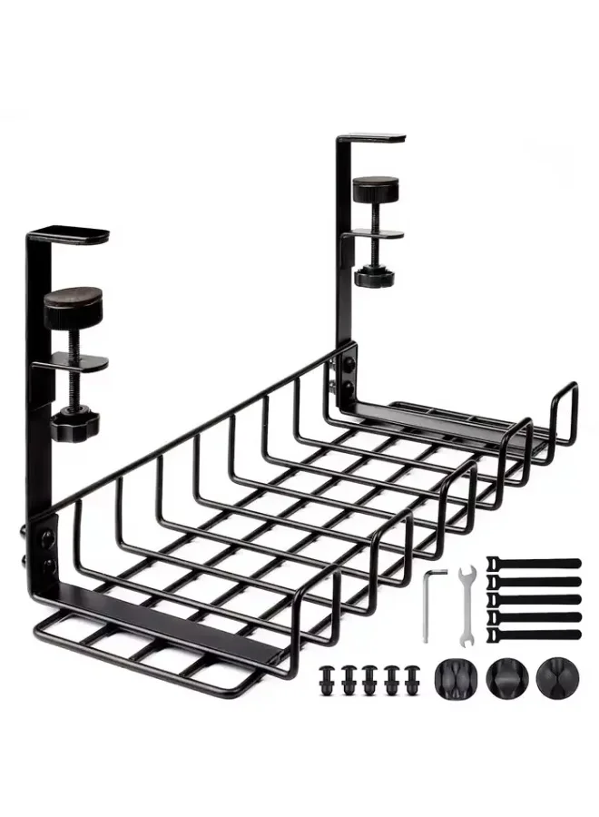 THUGFIT  Under-Desk Cable ORGANIZER FOR OFFICE TABLE OR GAME TABLE  | Best Price UAE