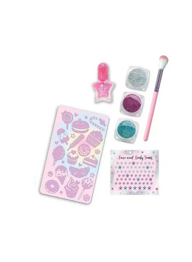 Hot Focus Glare Me Up Sweet Manicure and Tattoo Set (11 Pieces) - Image 2