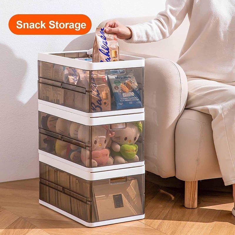 Jumix Jumix Clothes Organizer for Folded Clothes Plastic Closet Organizers and Storage Stackable Storage Bins with Lids Drawer Organzier Tshirts Jeans Pants Organzier for Closet 1 - Image 2