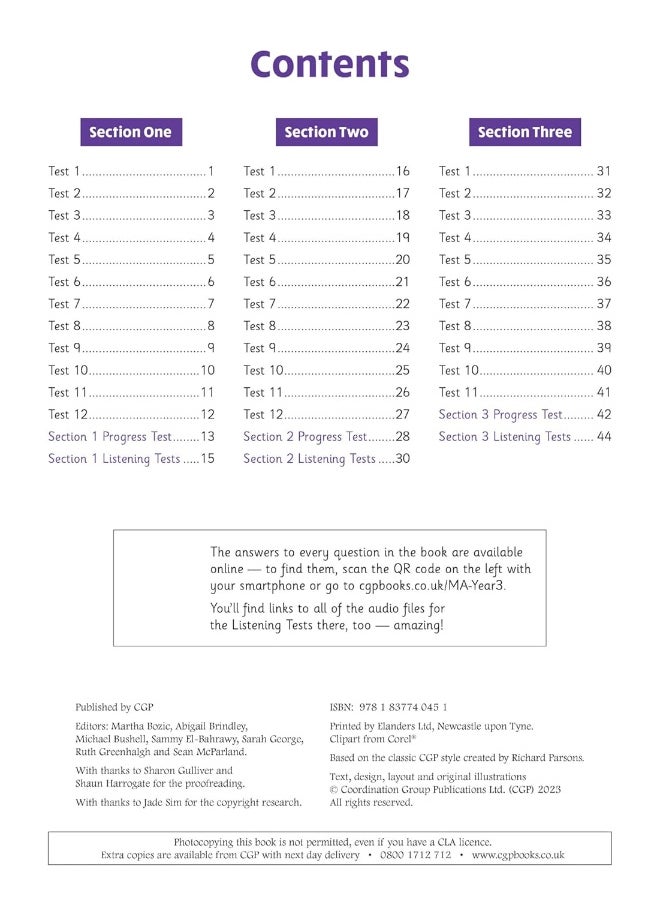 null - KS2 Maths Year 3 Mental Arithmetic Targeted Question Book (includes Online Answers & Audio Tests) - Image 1
