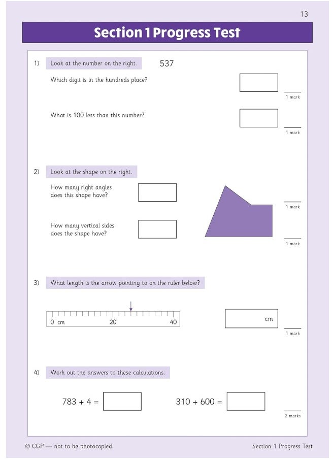 null - KS2 Maths Year 3 Mental Arithmetic Targeted Question Book (includes Online Answers & Audio Tests) - Image 1