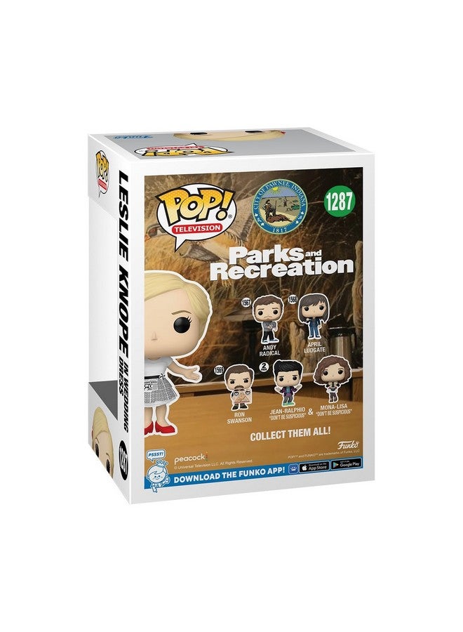 Funko Pop TV: Parks & Recreation 15th Anniversary - Leslie Knope in Wedding Dress - Parks and Recreation - Collectable Vinyl Figure - Gift Idea - Official Merchandise - Toys for Kids & Adults - Image 3
