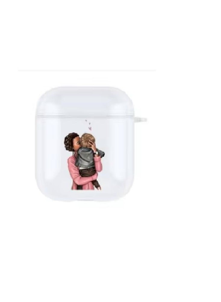 Generic - " Transparent Headphones Case – Stylish, easy-to-access protection for your favorite headphones-Airpods 1" - Image 1
