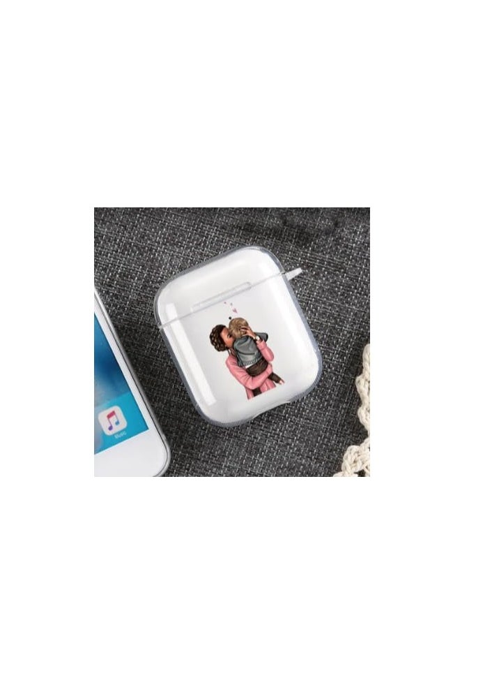 Generic - " Transparent Headphones Case – Stylish, easy-to-access protection for your favorite headphones-Airpods 1" - Image 1