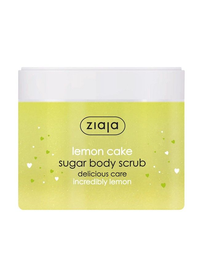 Ziaja Lemon Cake Sugar Body Scrub 300Ml - Image 1