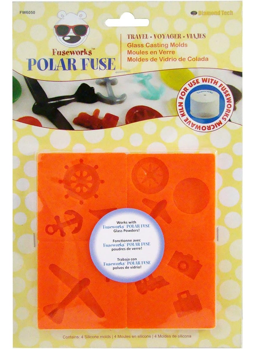 Fuseworks Fuseworks Polar Fuse Glass Casting Molds Travel 