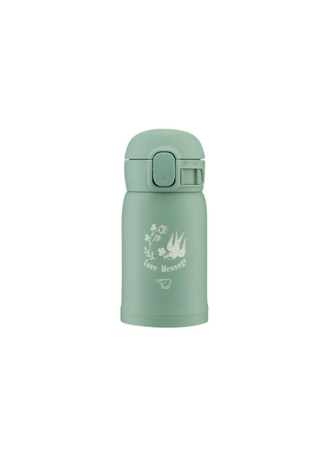 Zojirushi S/S Vacuum Bottle, 0.24, Watery Green