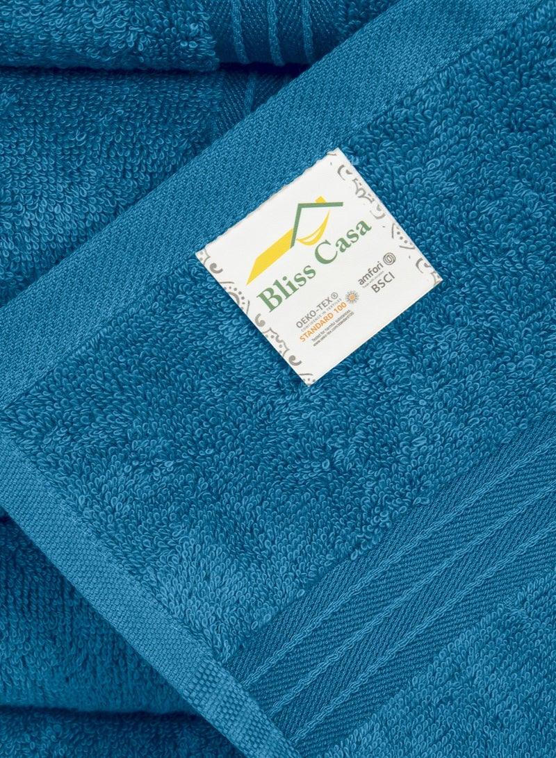Bliss Casa Bliss Casa - Large Hand Towels (6 Pack, 50 x 100 cm) - 100% Combed Cotton - Premium Quality, Ultra Soft and Highly Absorbent, Hotel & Spa Quality Hand Towels  - Image 4